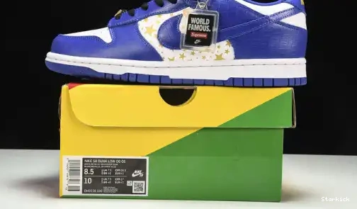 Hyper  Supreme Low Royal DH3228-100 Nike SB Stars Dunk 0513